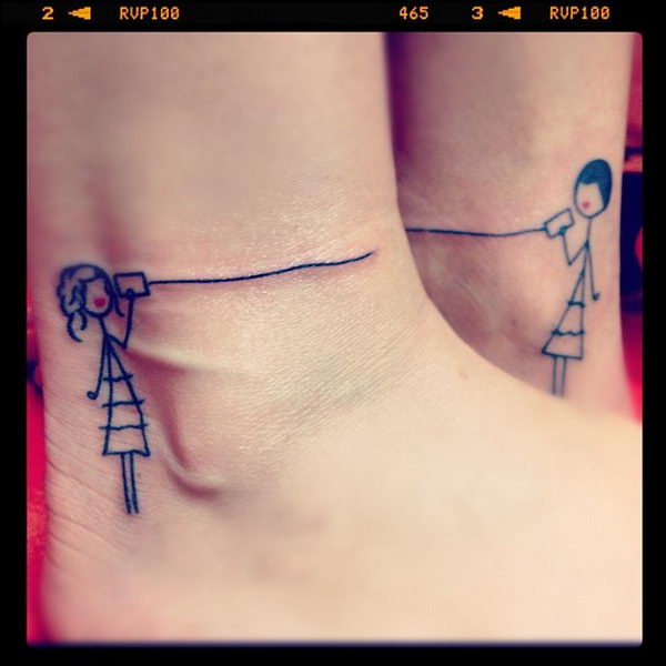 100 Best Friend Tattoos To Commemorate Friendship For You And Your Bestie |  Bored Panda