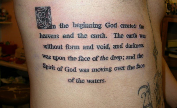 bible verse about tattoos revelations