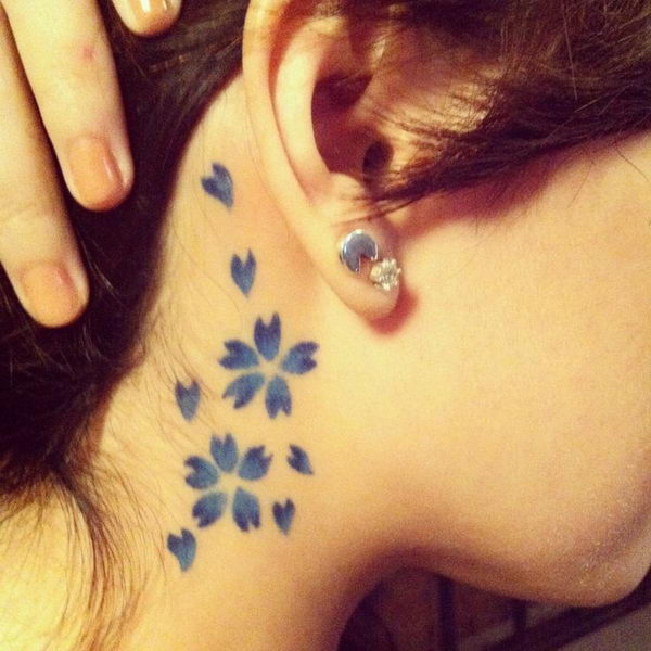 40+ Cute Cherry Blossom Tattoo Design Ideas - Hative