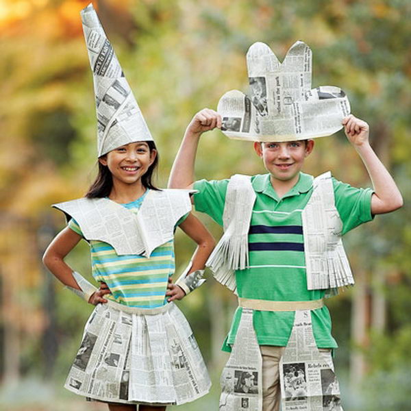 50+ Creative Homemade Halloween Costume Ideas for Kids 