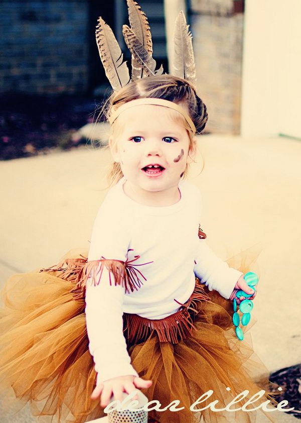 baby girl pocahontas costume