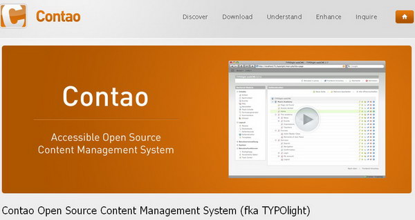 Open Source Php Cms Contao Hative