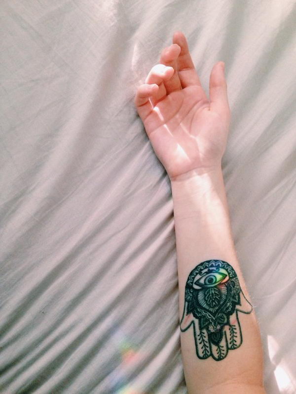 155 Hamsa Tattoo Ideas That Pop with Meaning  Placements  Wild Tattoo  Art  Hamsa hand tattoo Hamsa tattoo design Hamsa tattoo