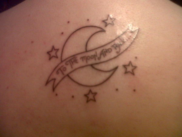 I love you to the moon and back fyp foryoupage tattoo  TikTok