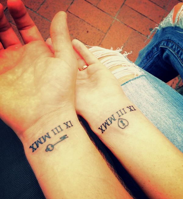 30 Cute Roman Numeral Tattoos Hative