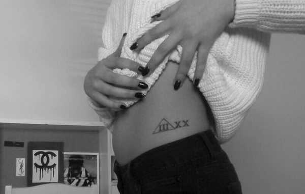 30 Cute Roman Numeral Tattoos Hative