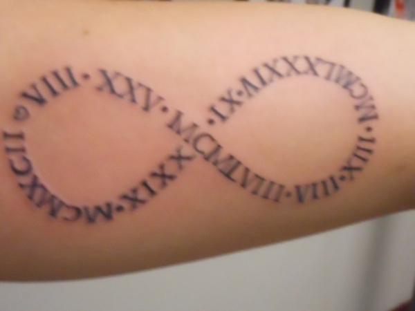 30 Cute Roman Numeral Tattoos - Hative