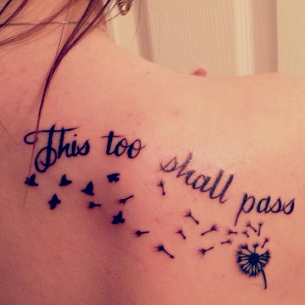 40 Modern This Too Shall Pass Tattoo Ideas  Meaning