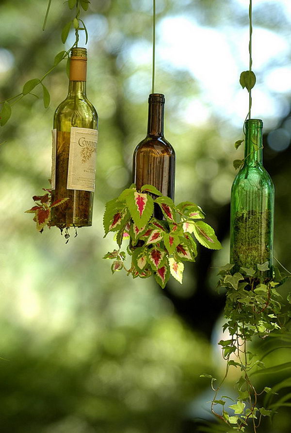 37 DIY Super Creative Wine Bottle Craft Ideas - FeltMagnet