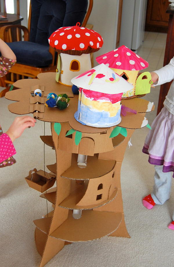 Cardboard Faraway Tree,