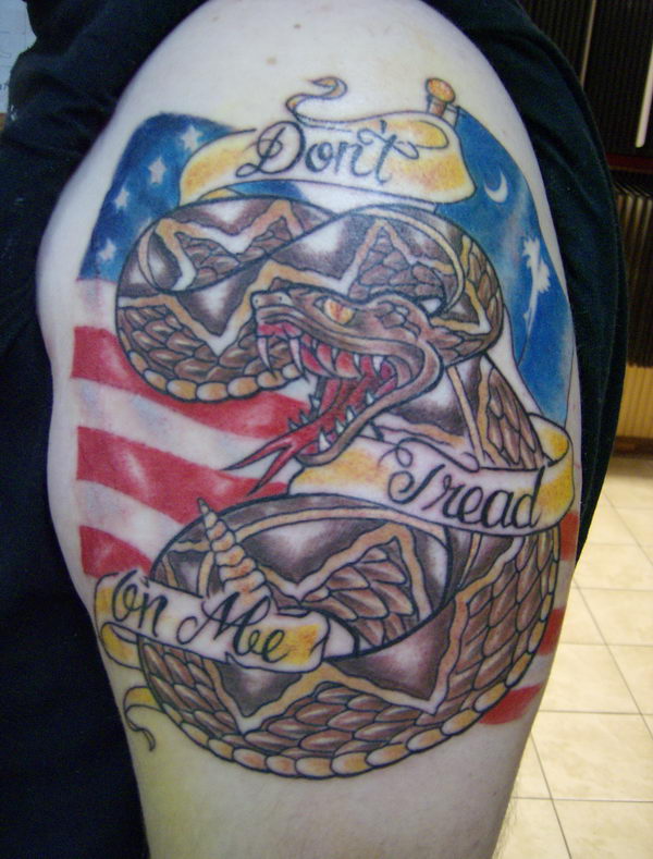40 Dont Tread On Me Tattoo Designs For Men  Liberty Ink  Tattoo designs  men Tattoo designs Tattoos