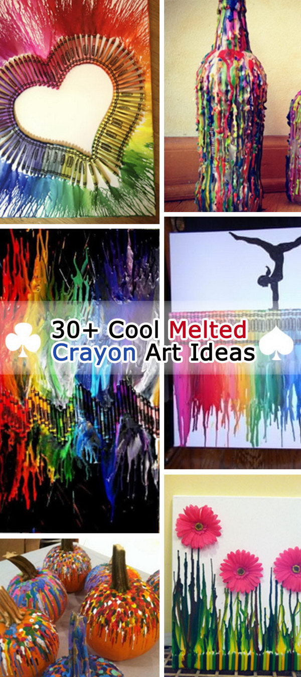 melted crayon art quotes