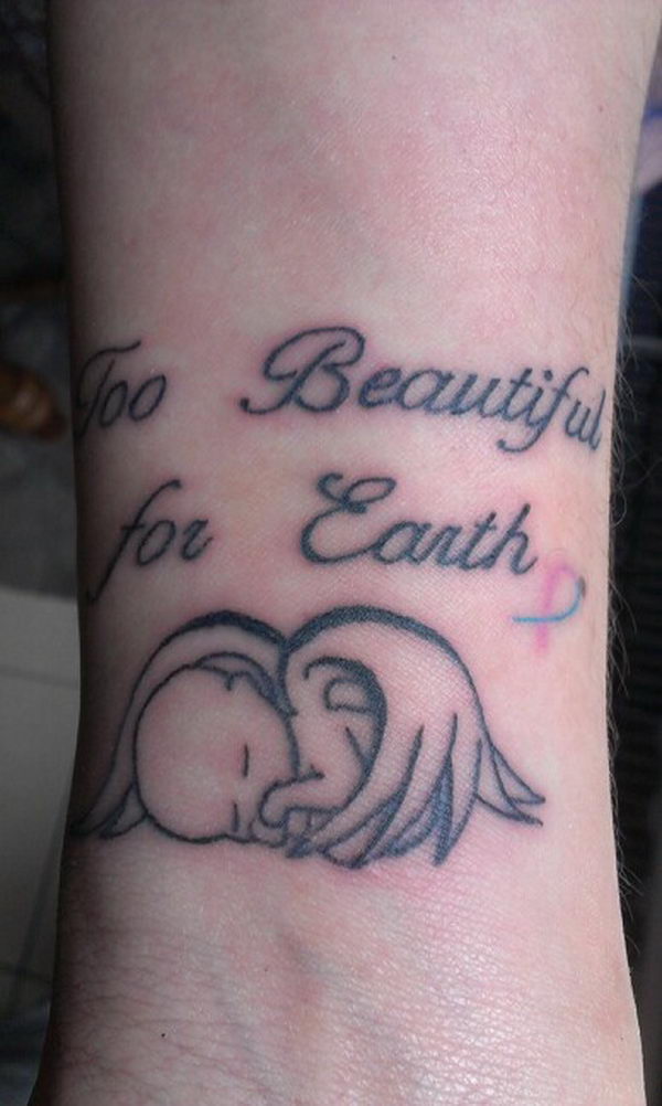 Daddy Jacks Tattoos on Twitter This beautiful watercolor elephant tattoo  was the first for a Dad as a memorial for his daughter was born in the  second trimester and only lived for