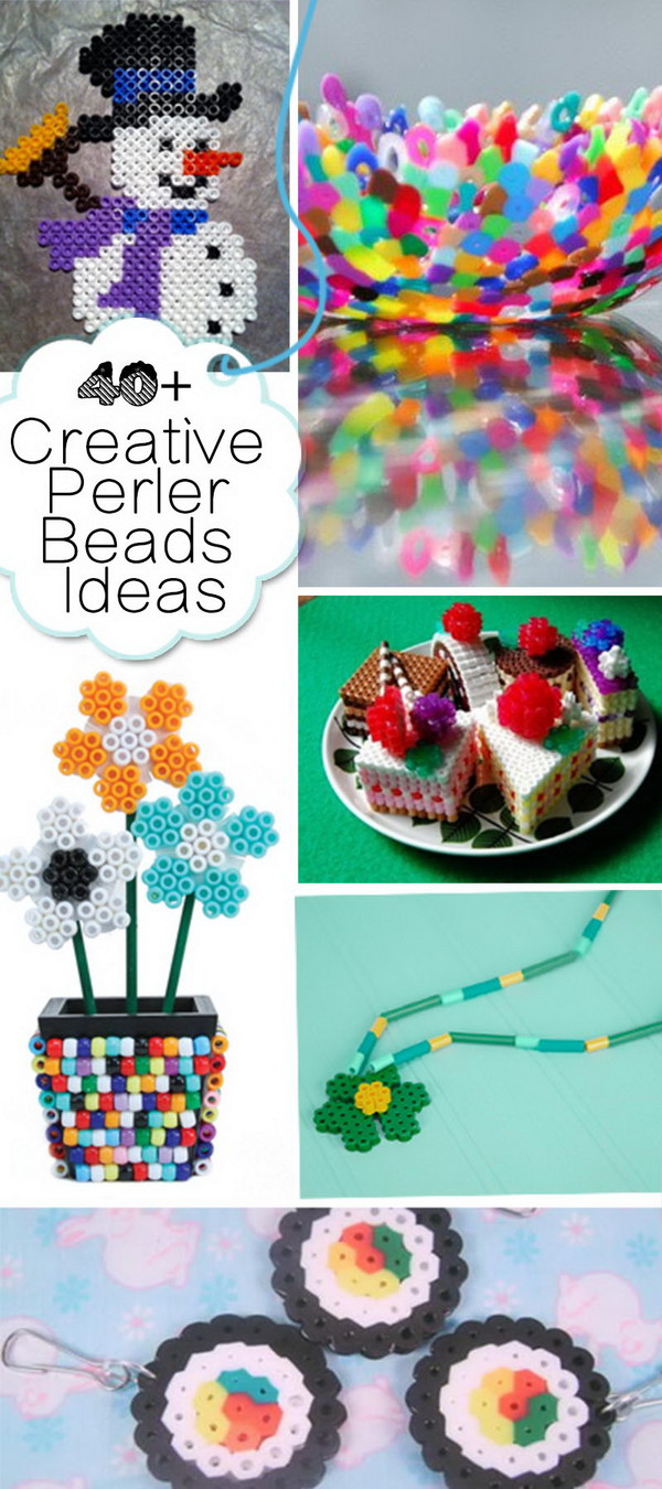 40+ Creative Perler Beads Ideas - Hative