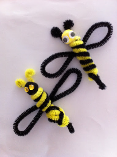 pipe cleaner animals crafts animal bees diy creatures activities craft making hative bee insect bug lovethispic using everyday tips projects