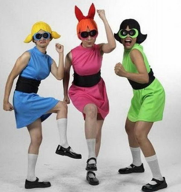 10+ Power Puff Girls Group Costume Ideas - Hative