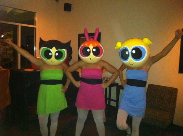 10+ Power Puff Girls Group Costume Ideas Hative