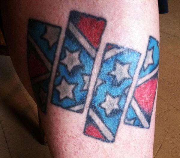 30+ Cool Rebel Flag Tattoos - Hative