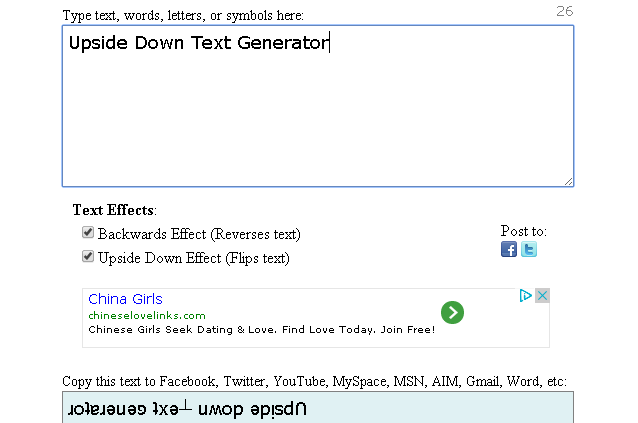 4-upside-down-text-generator
