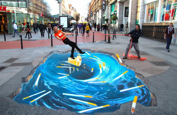 30 Amazing 3D Street Art - Hative