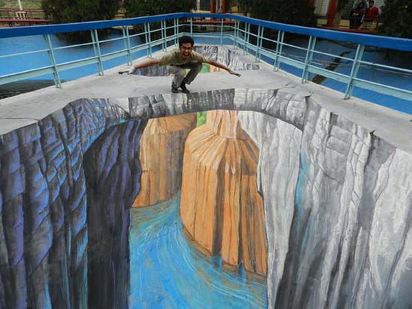 30 Amazing 3D Street Art - Hative