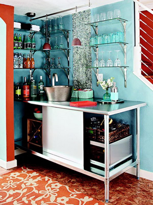 20+ Creative Basement Bar Ideas - Hative