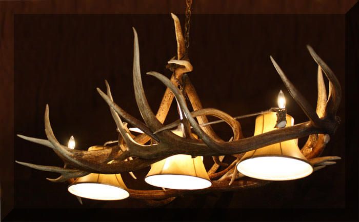 Antler Chandelier for Basement,