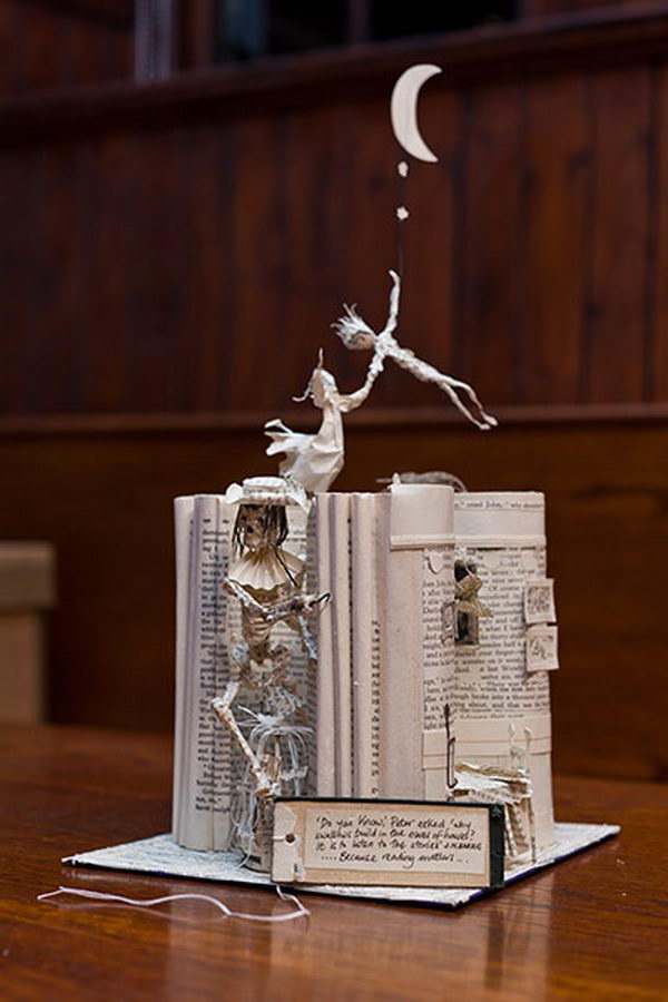 20 Cool Book Sculptures for Inspiration Hative