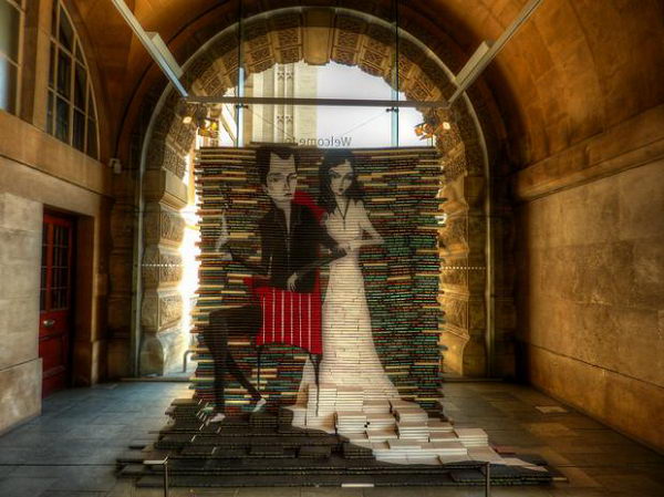 Bristol Museum Book Sculpture,