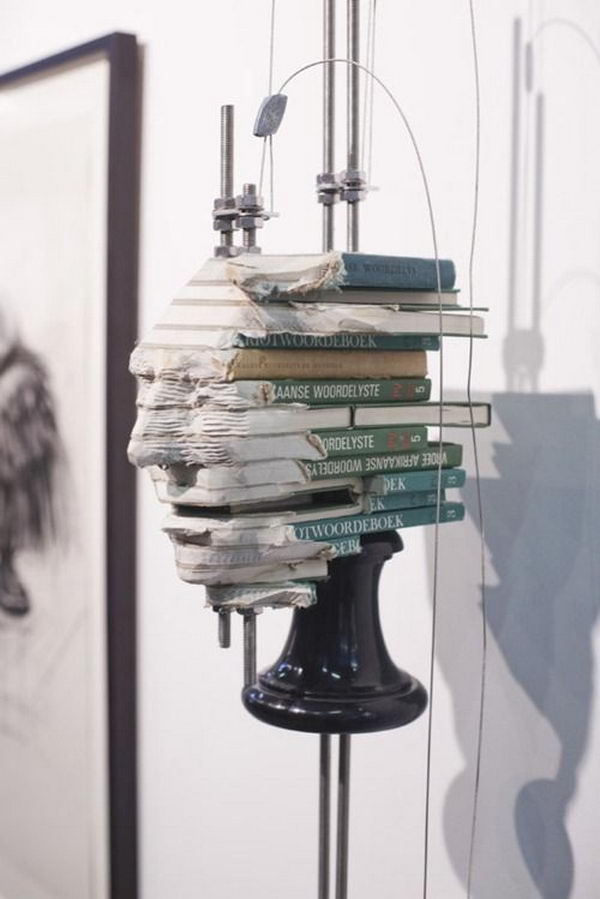 20 Cool Book Sculptures for Inspiration - Hative