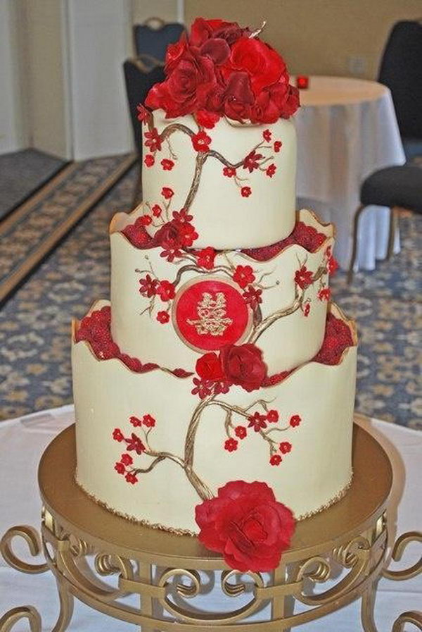 Box Cake Wedding