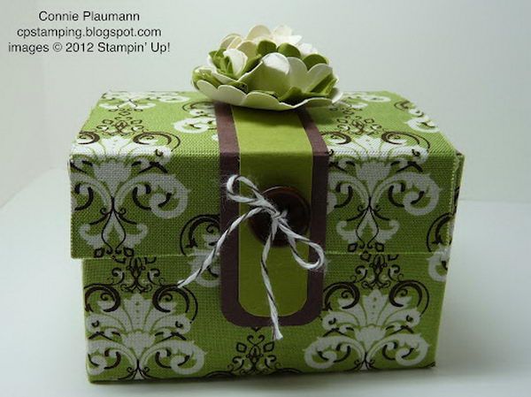 Fabric Treasure Box,