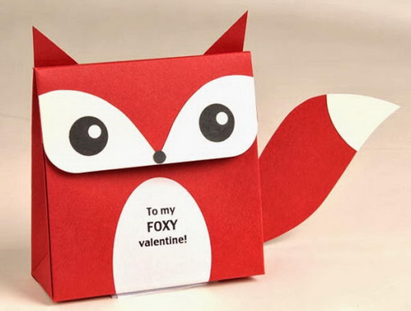 Fox Favor Box for Valentine,