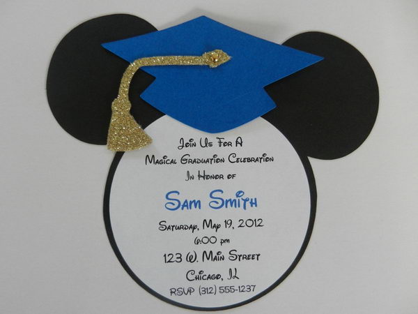 graduation invitations ideas homemade