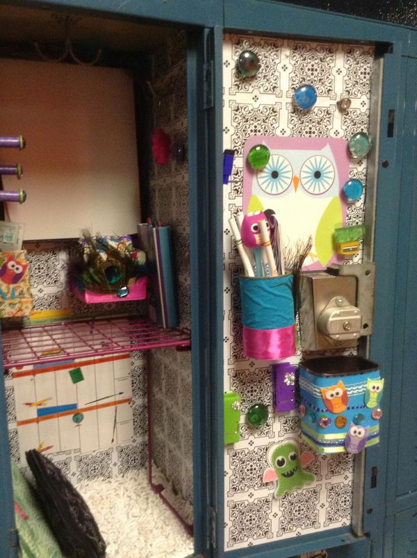 10+ Cool Locker Decoration Ideas - Hative
