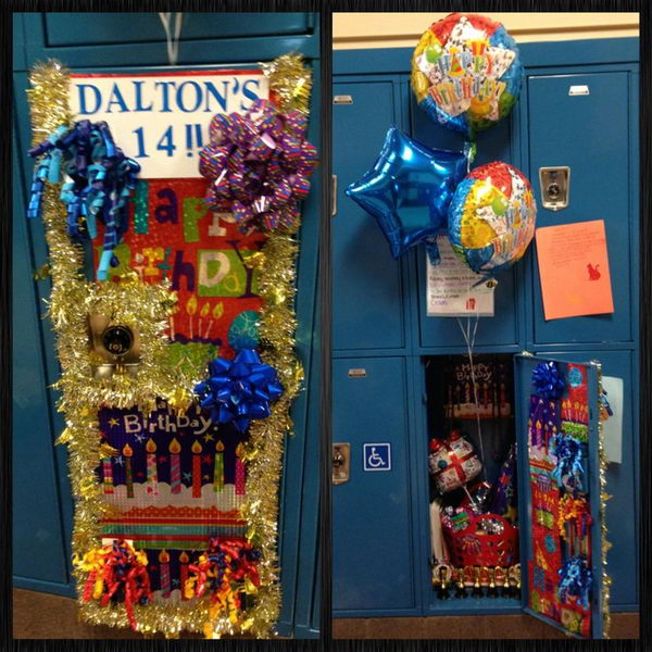 Birthday Locker Decoration,