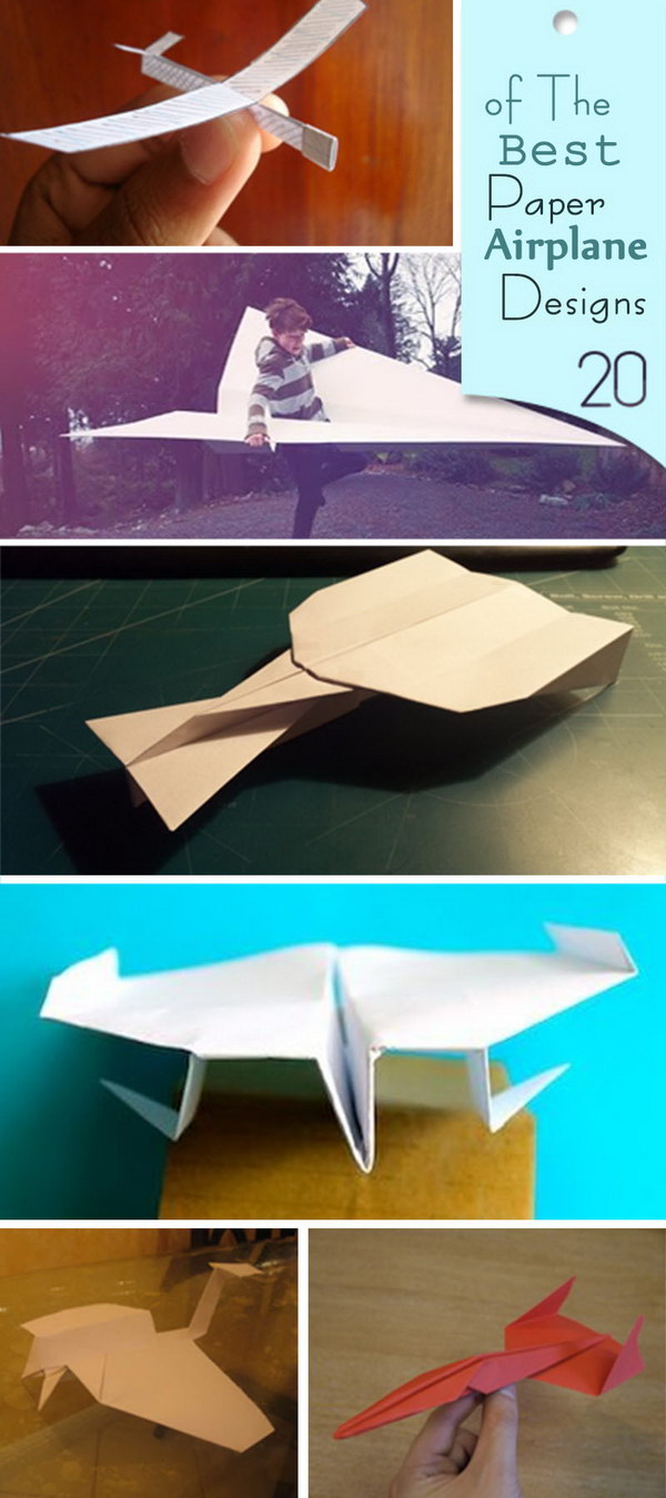 20 Of The Best Paper Airplane Designs 20 Of The Best Paper Airplane Designs