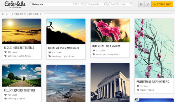 Photogram (Free) - Integrate with Picasa and Pinterest Accounts,