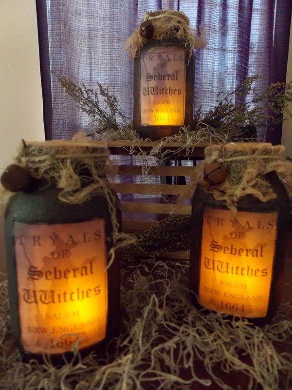 Primitive Mason Jar Lighting,