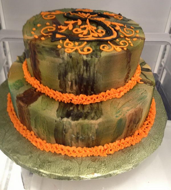 camo wedding cakes mossy oak