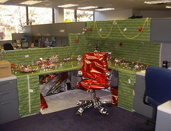 Christmas Holiday Spirit Week Ideas For Work ~ Cubicle Decorating Diy ...