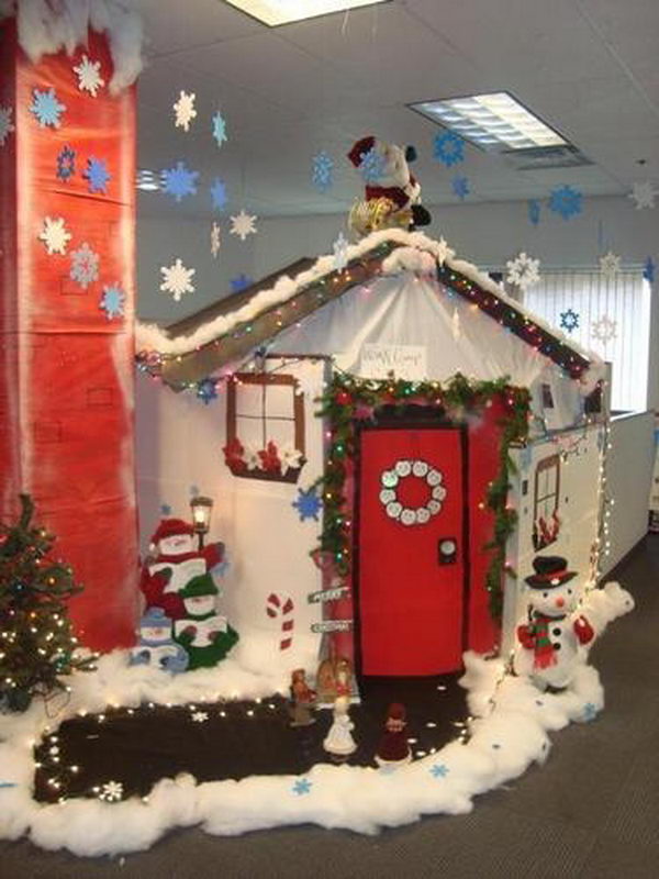 North Pole Picture - 20+ Creative Diy Cubicle Decorating Ideas | sunwalls