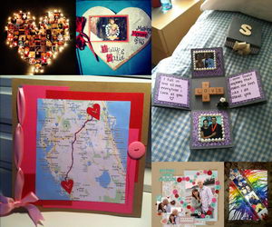 how to decorate a scrapbook for your boyfriend