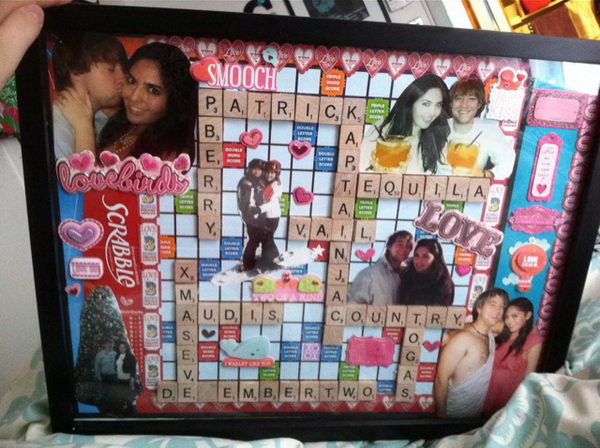 couple #scrapbook #ideas #boyfriends #anniversaries cute idea for