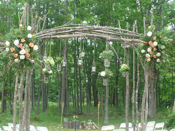 20 Cool Wedding Arch Ideas - Hative