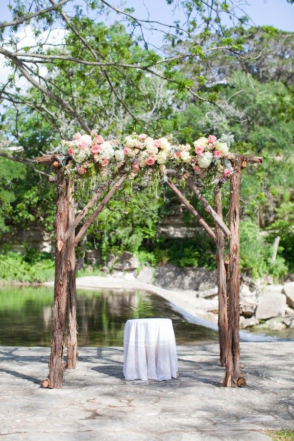 diy wedding arch