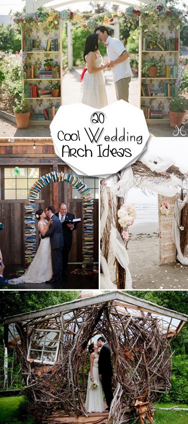 20 Cool Wedding Arch Ideas Hative   Wedding Arch Ideas 