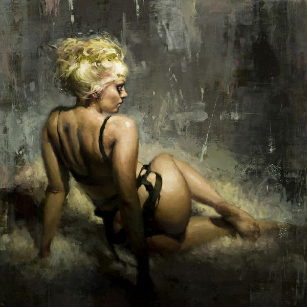 Jeremy Mann Figurative Painting.