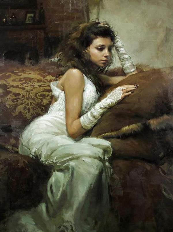 Jeremy Mann Figurative Paintings - Hative