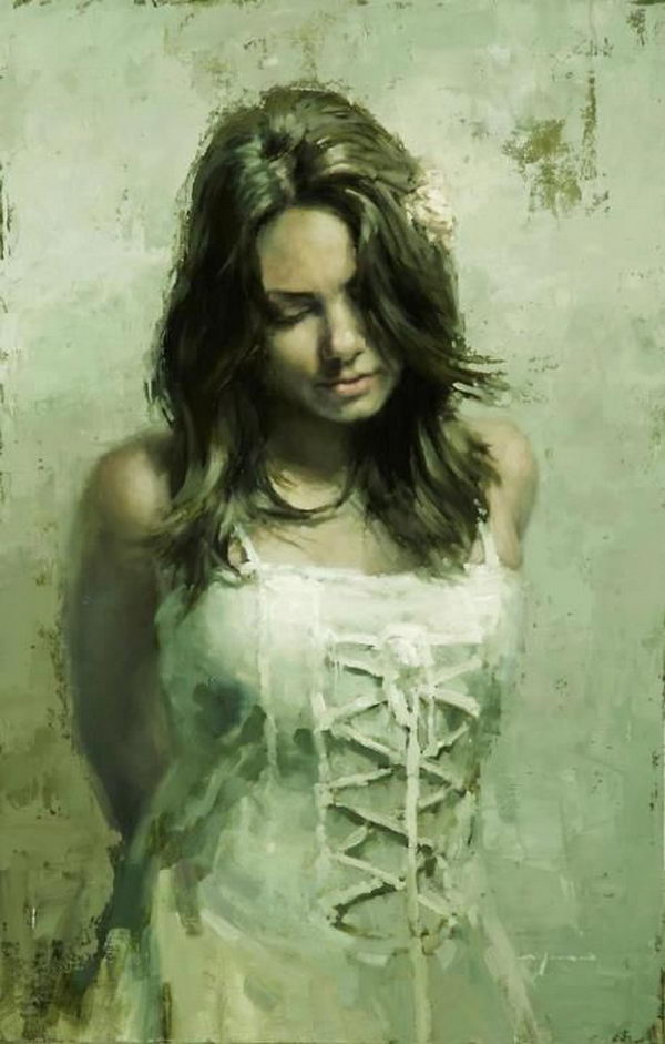 Jeremy Mann Figurative Painting.